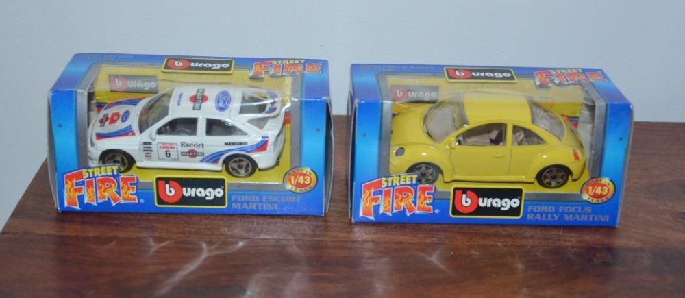 Carros Burago Escala 1: 43 – Street Fire Collection