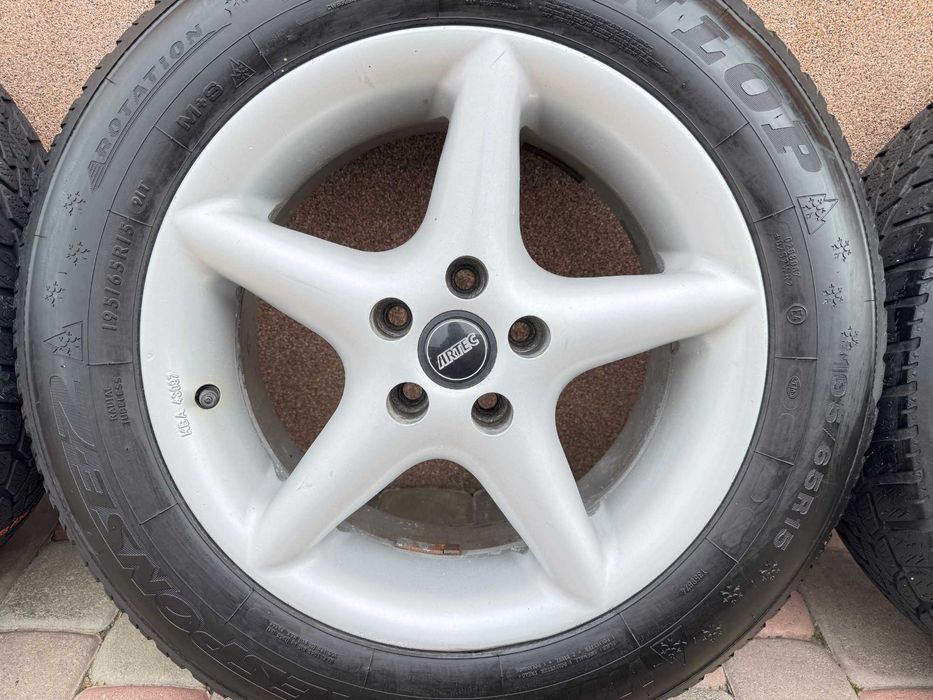 Тітанові діски Artec 5*100 R15 VW Golf 4-Skoda rapid-faBia-Audi 3