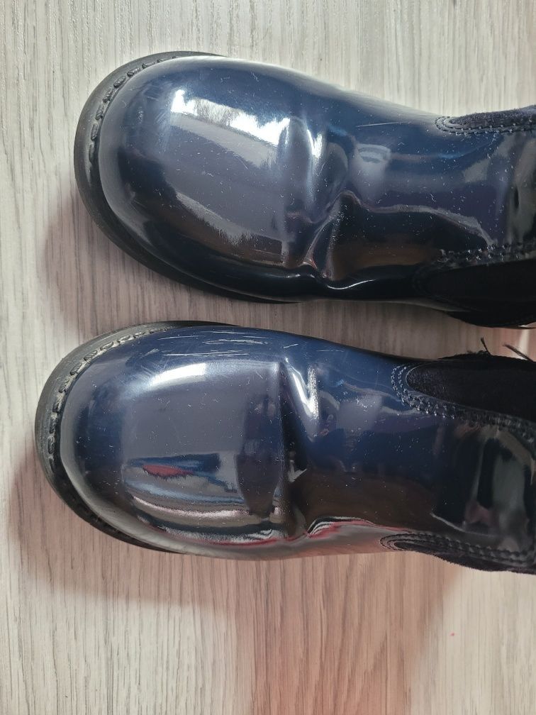 30 nelli blu CCC kozaki botki lakierki