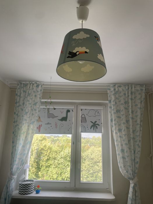 Zaslony ikea 2 sztuki motyw dino