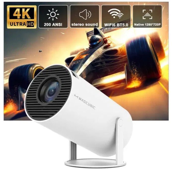 ‼️Оригінал‼️ Проектор HY300 PRO HD 4k Android 11.0 + ГАРАНТІЯ