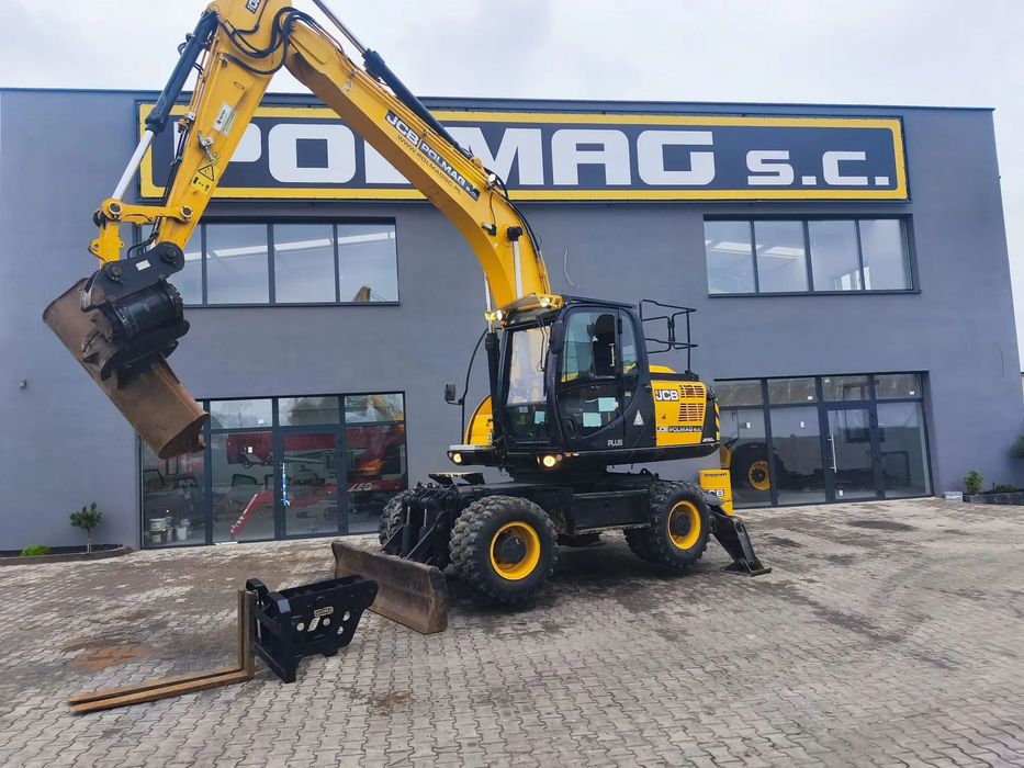 JCB JS160W  Koparak (822) / SLINIK 130 KM JCB JS220 JCB JS145 JCB JS175W