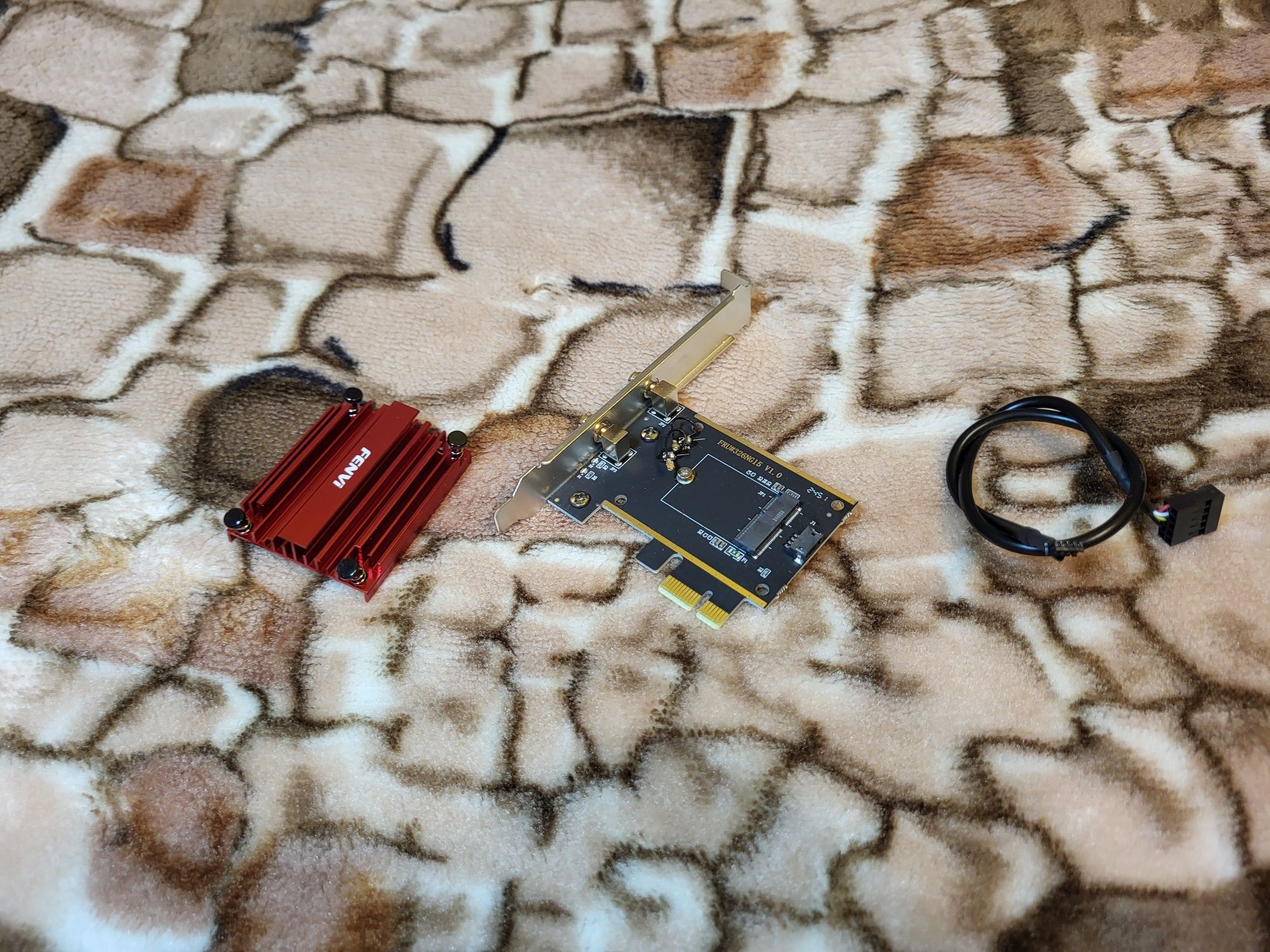 Adapter Wifi M.2 do PCI-E x1