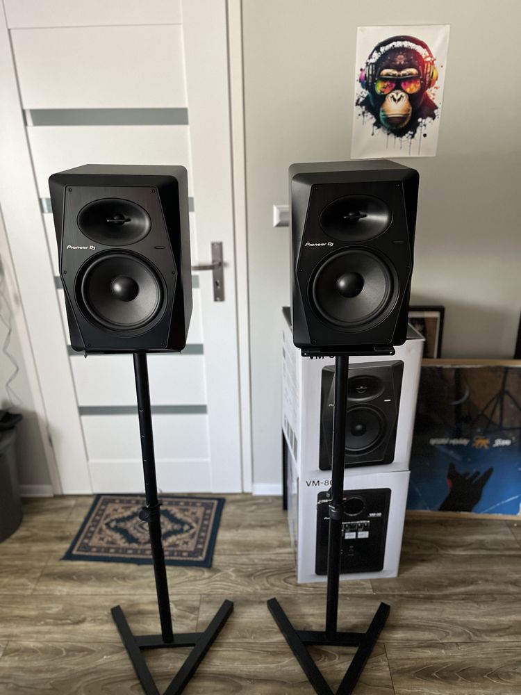 Pioneer dj vm 80 dwa monitory zestaw