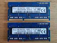 SODIMM HYNIX 8 GB (2x4GB) DDR3L PC3L-12800s, 1.35v (laptop)
