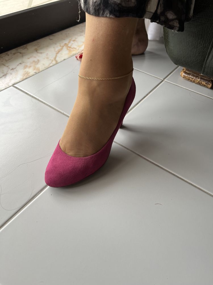 Sapatos de Salto alto Cor de rosa