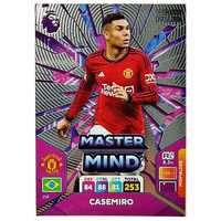 Karta Panini 258 Premier League 2024 Plus Casemiro Master Mind