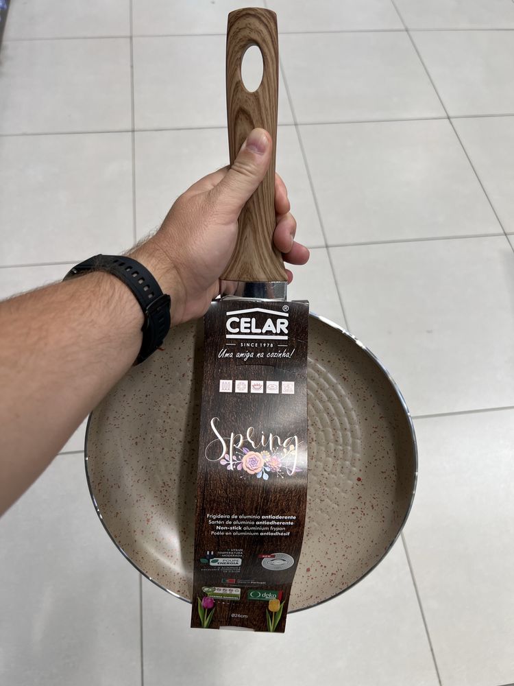 Frigideira e grelha da marca CELAR novas