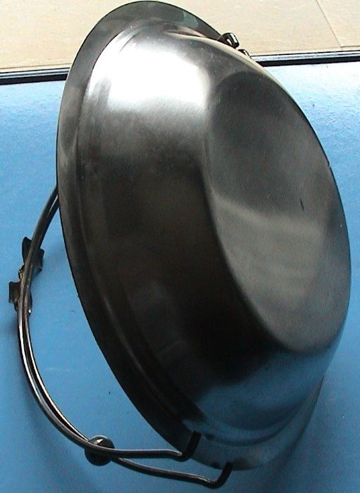 CESTA INOX com dourado.