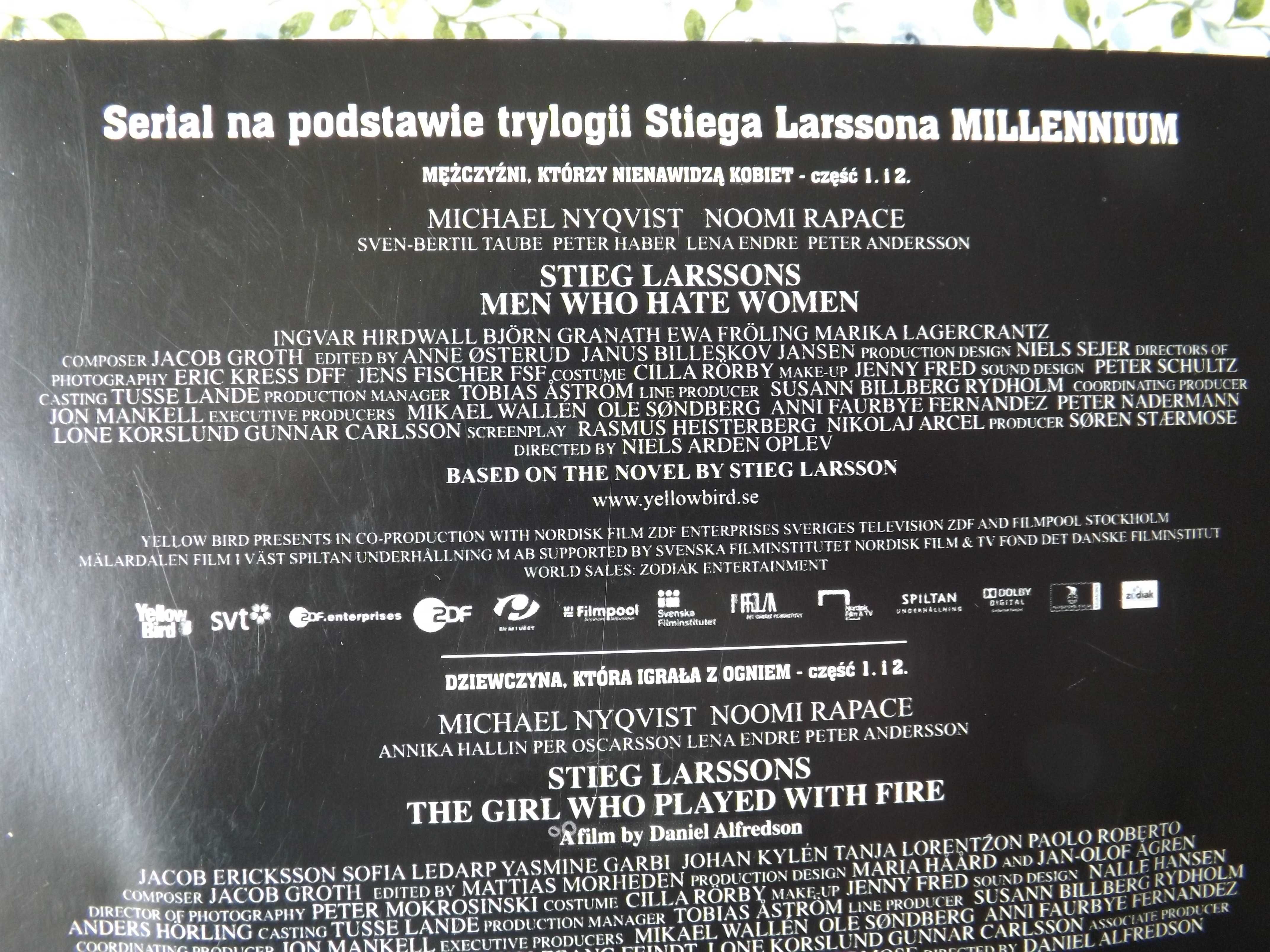 Millennium 6 dvd saga S. Larsson