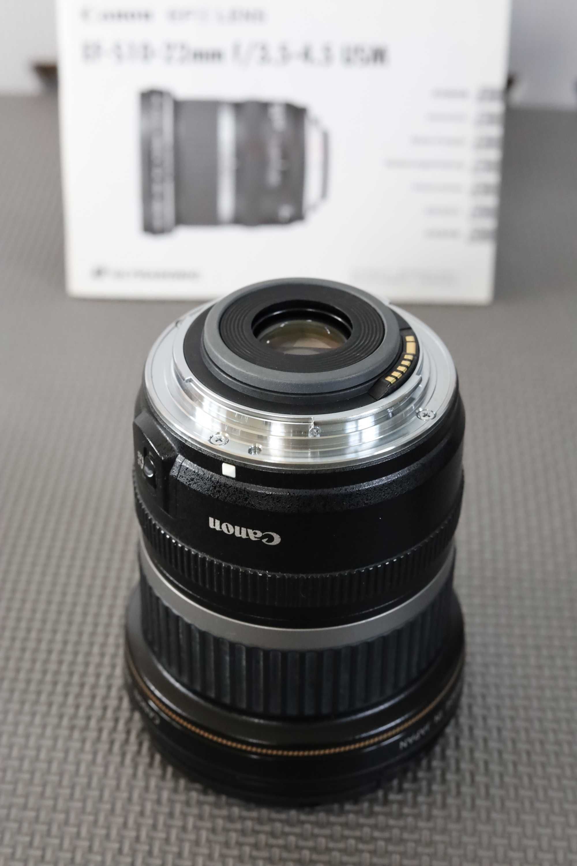 Canon EF-S 10-22mm f/3,5-4,5 USM stan idealny