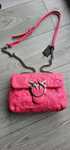 Torebka pinko fuksja pink oryginalna love mini puff