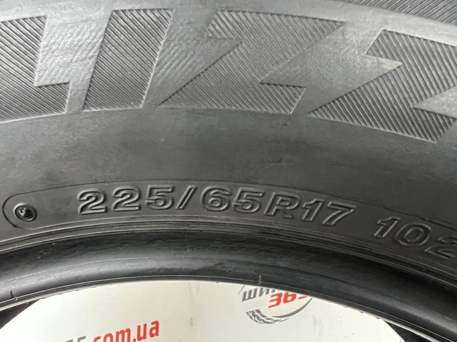 225/65 r17 bridgestone blizzak dm-v2 7mm шини бу зима