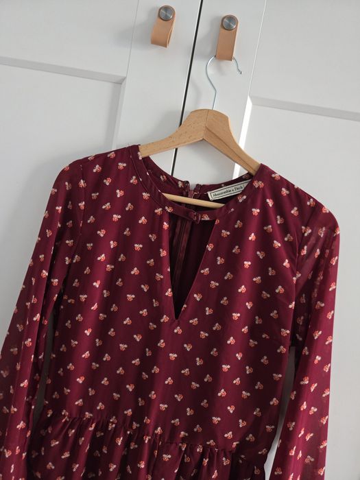 Krótki kombinezon rozm. 36 Ambercrombie&Finch kwiatki, wiskoza