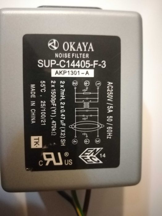 Filtro de ruído Okaya