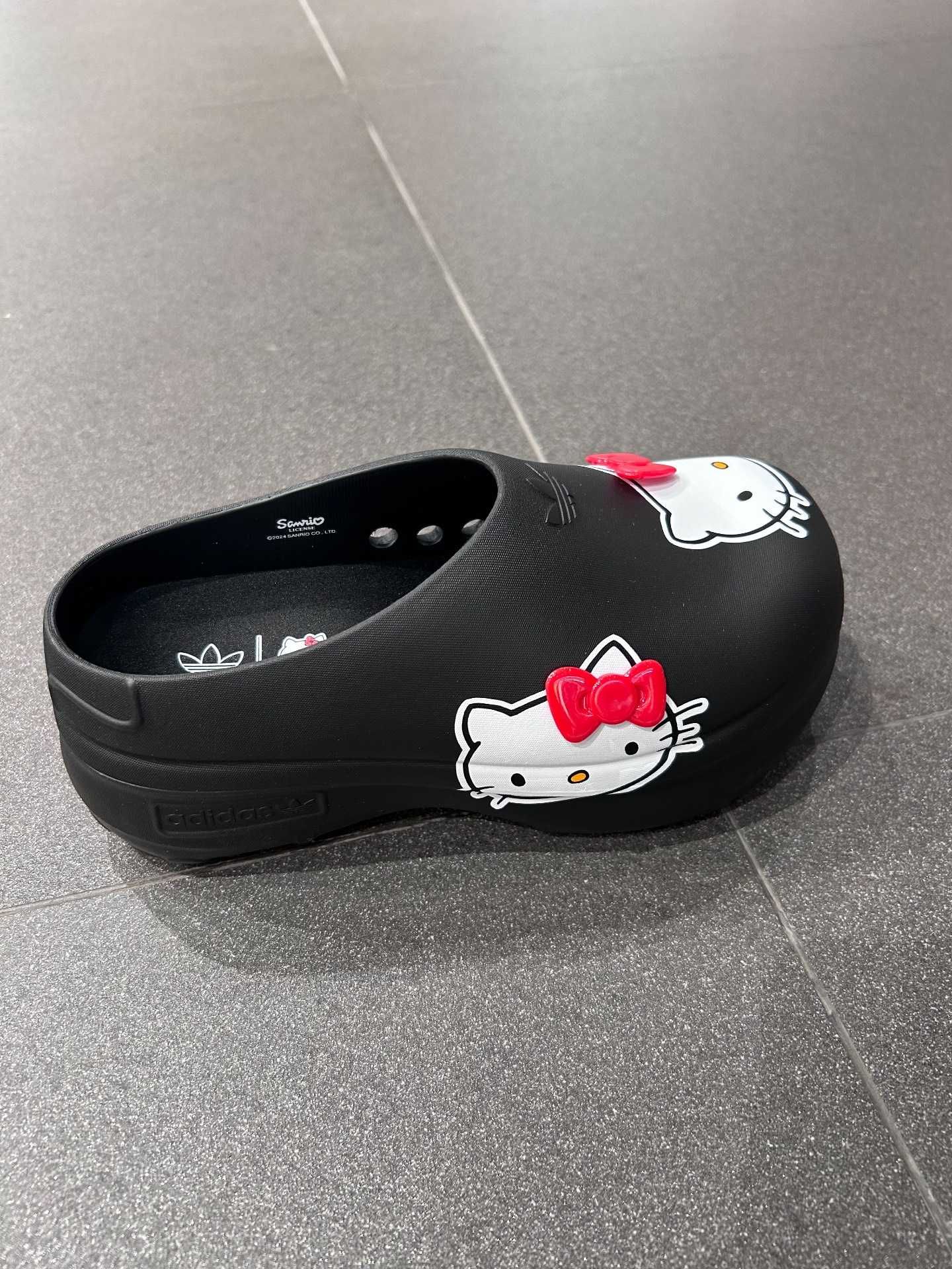 Adidas F OM Stan Smith mule to HelloKitty core black red cloud white37