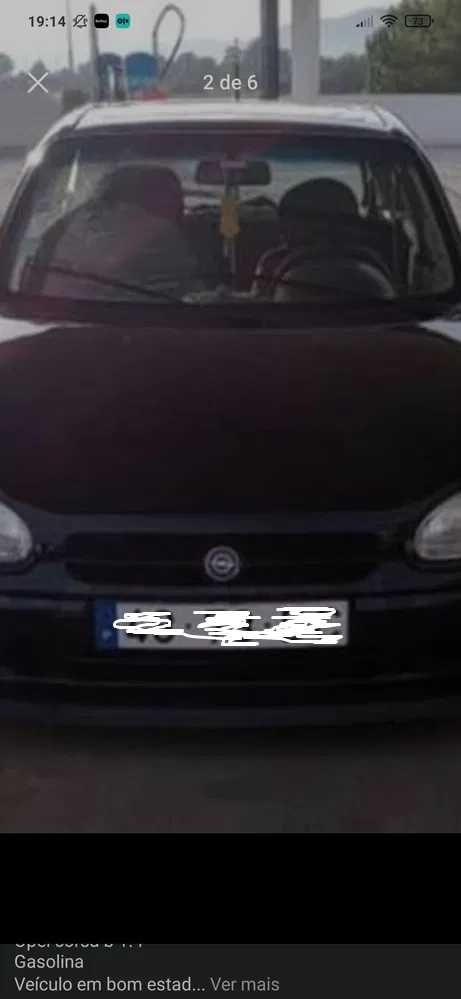 Símbolo Opel Corsa B (frente/trás) (Ler descrição)