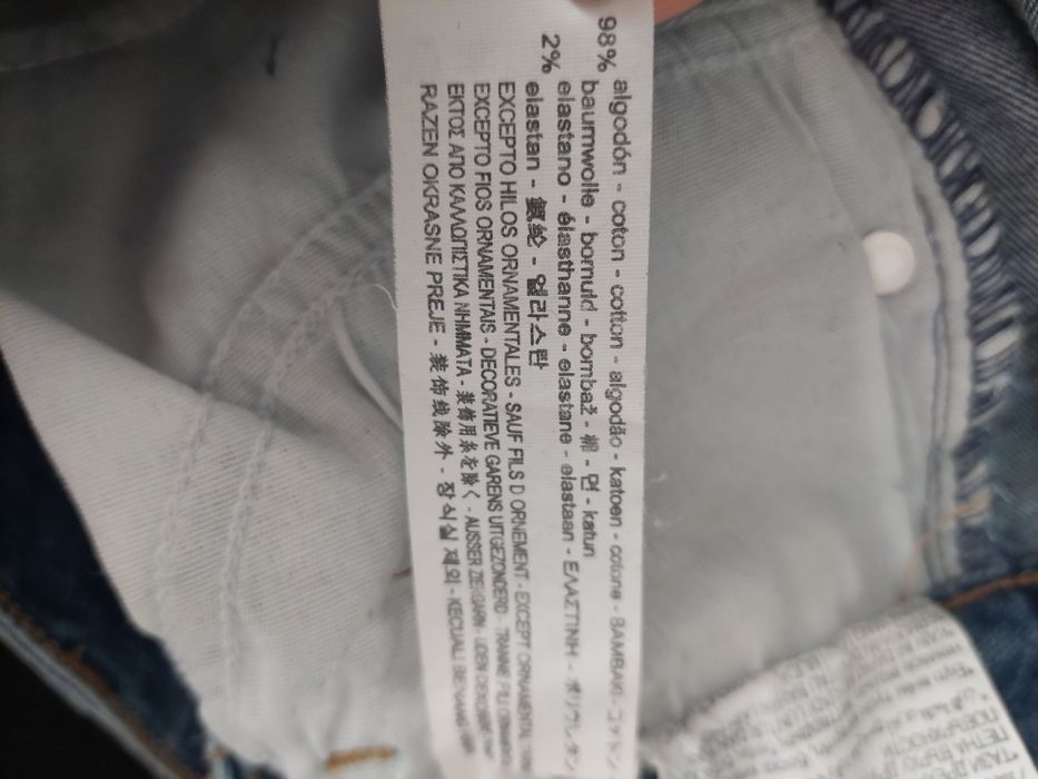 Spodnie jeansowe Zara rozmiar 32