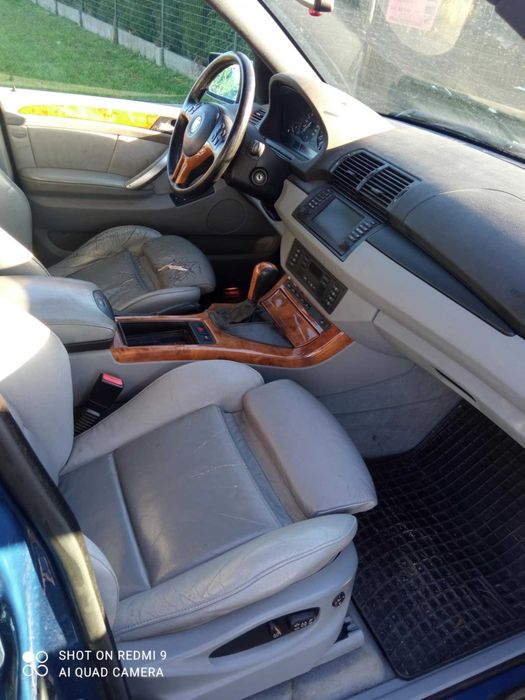 BMW X5 4,4 V8 M62 Benzyna 286KM Hak Zarejestrowany Opłacony 1 wł.