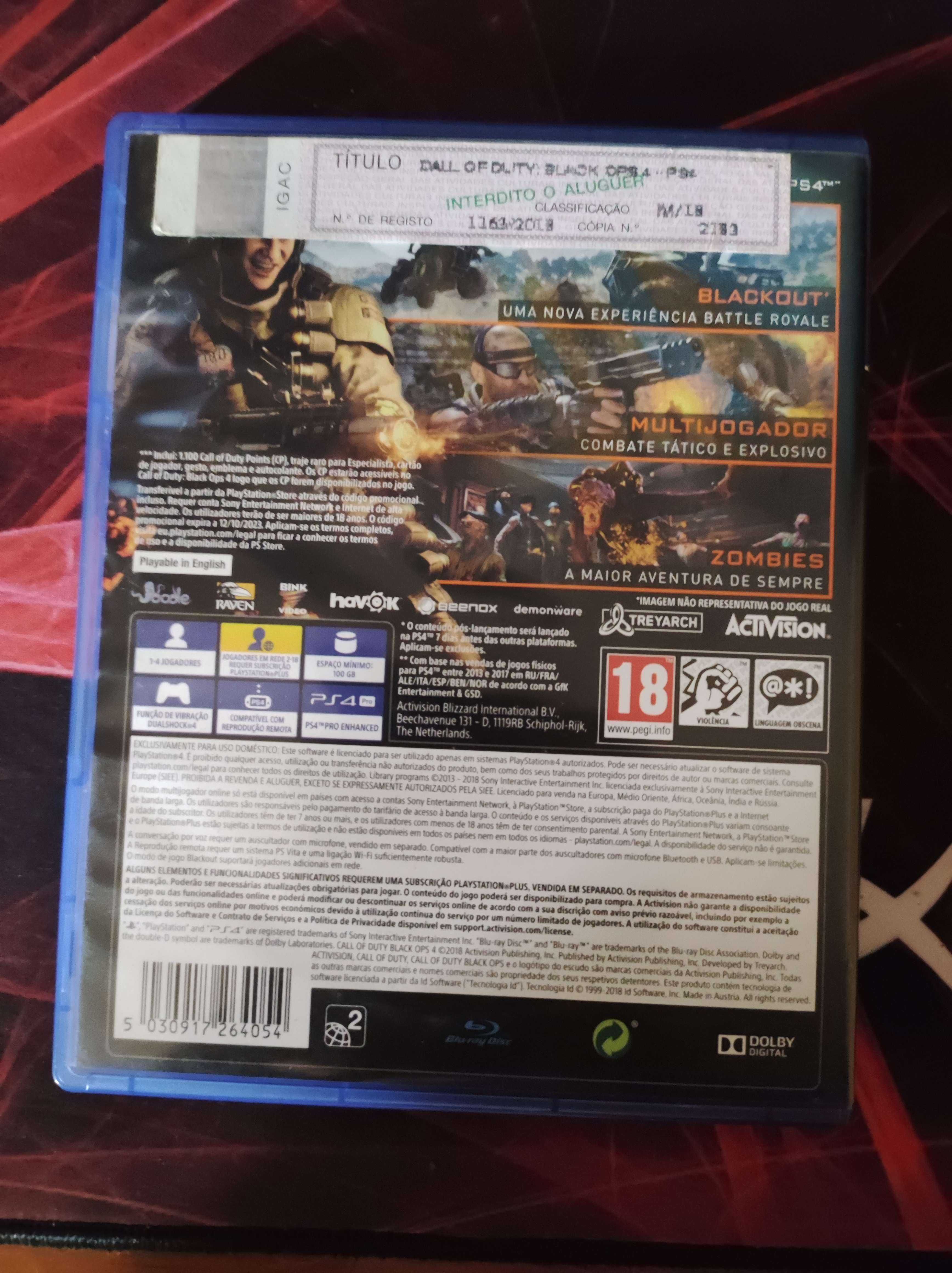 Call Of Duty BO4/IW (Steelbook)