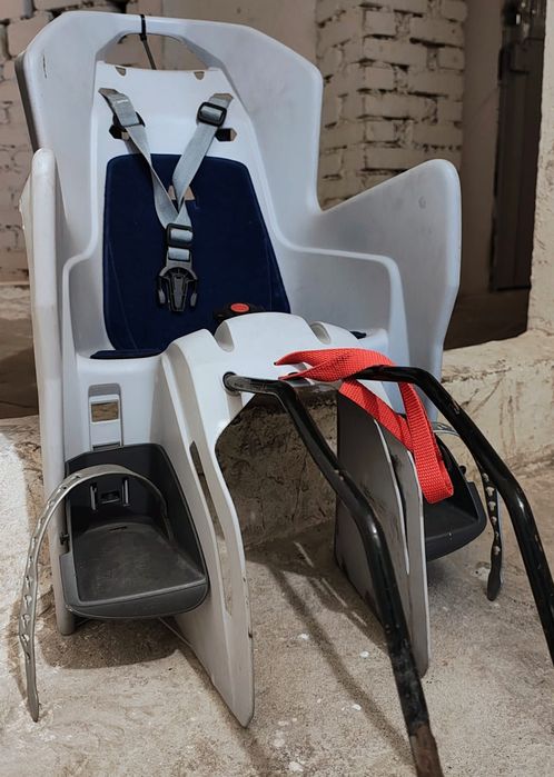 Fotelik rowerowy  polisport, adapterem dla dziecka /