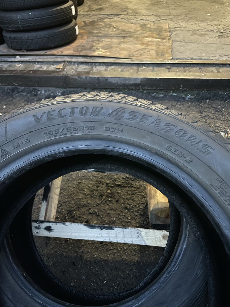 195/55 R16 -87H- Good Year Vector 4 Seasons Gen2 (Шини б/у літо склад)