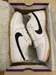 Nike SB Dunk Low White Black 100% натуральна шкіра