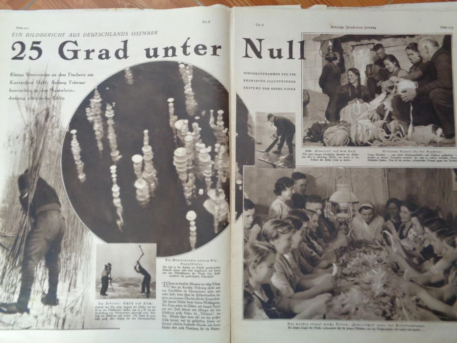 German MAGAZINE Kölnische Illustrierte Zeitung 18 februar 1937 namero