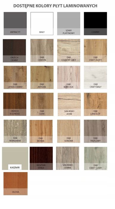 Szafka na buty.Wieszak.Panele Tapicerowane.Duzy wybór