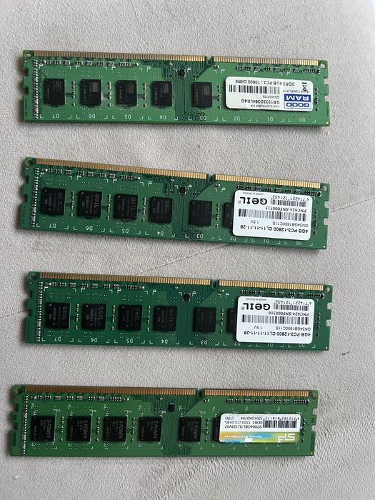 Память ОЗУ бу до игрового компьютера