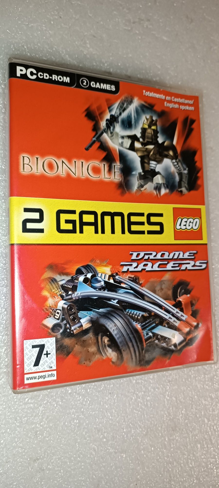 Raro Jogos antigos LEGO pra PC Bionicle/Drone Racers