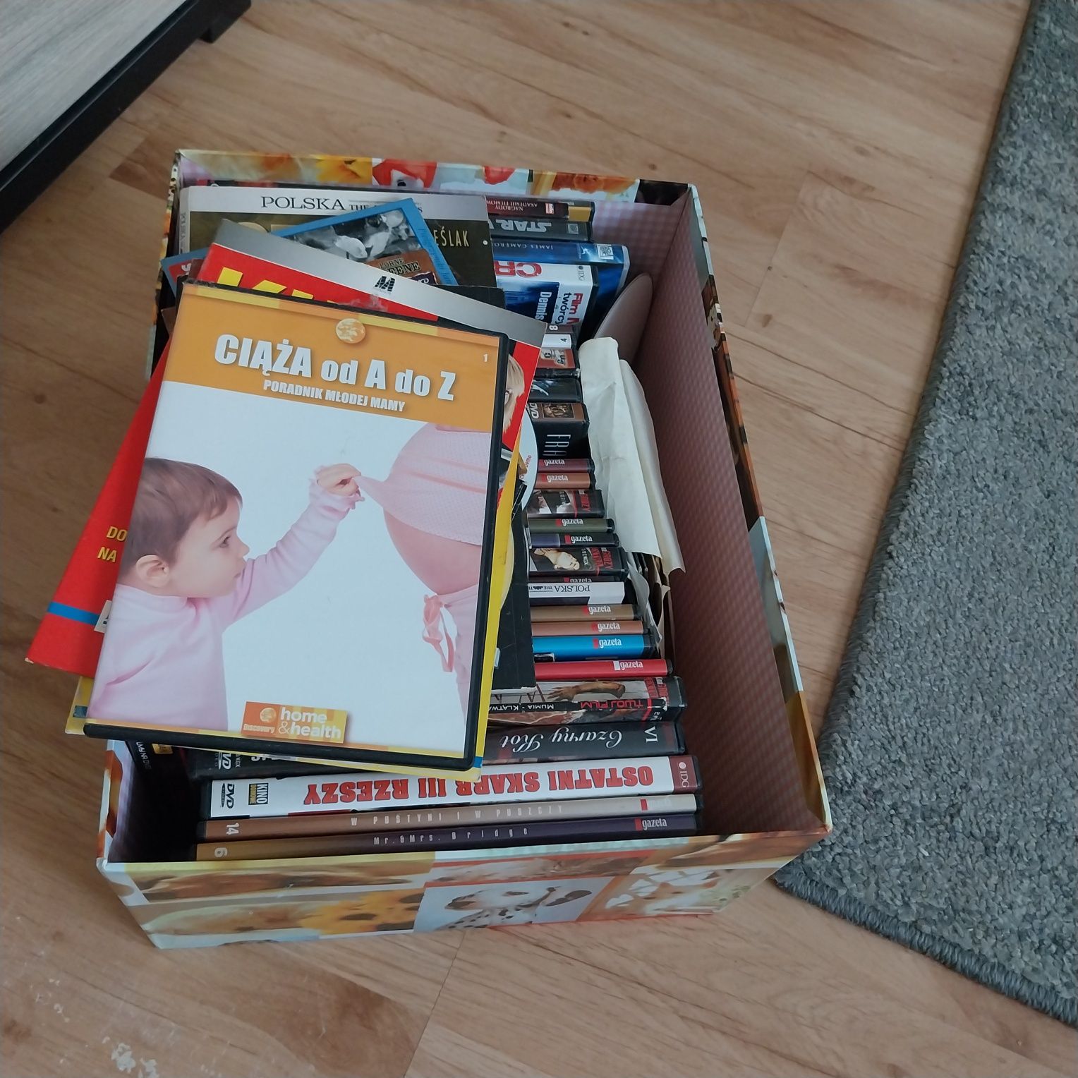 Różne filmy i seriale na dvd