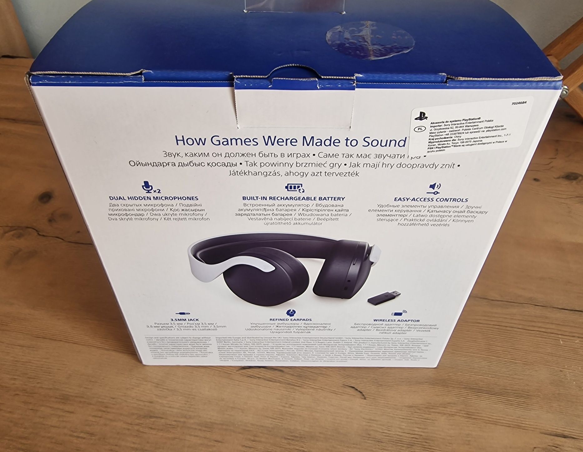 Słuchawki Pulse 3D Headset do Ps5 w dobrym stanie