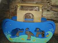 Ноев ковчег корабль кораблик деревяный