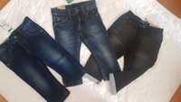 3 pary Nowych spodni jeansow r. 86 Benetton Reserved
