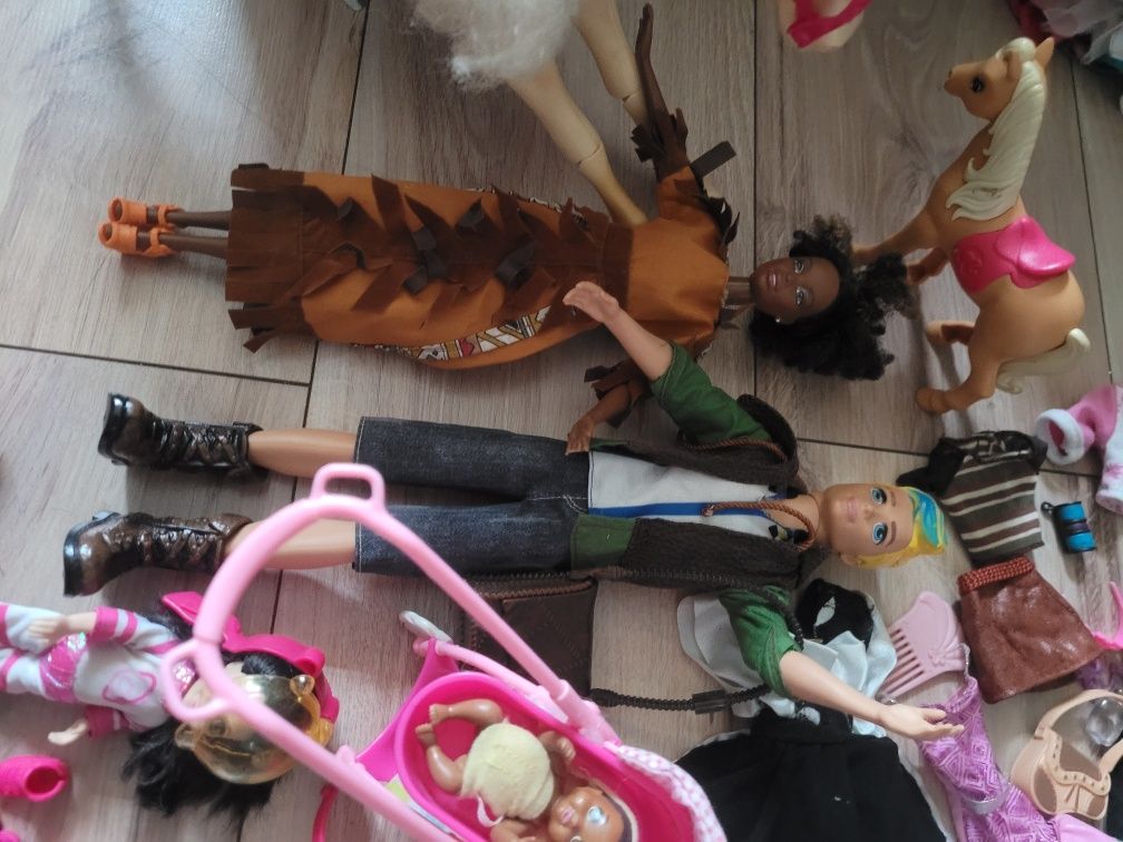 Ken i  Barbie Murzynka