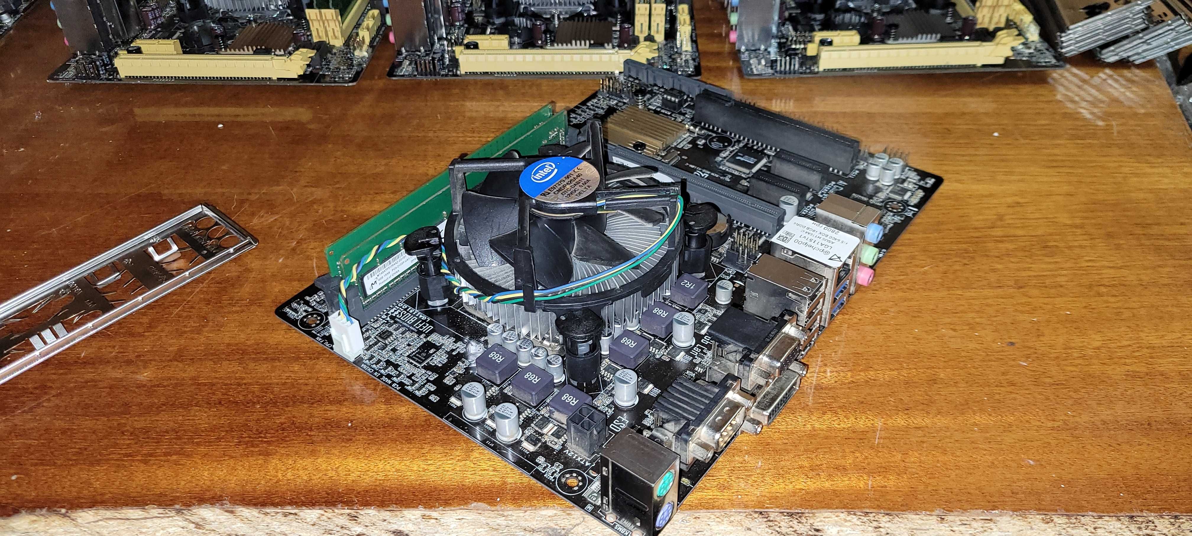 Комплект 4 ядра S1151 ASUS H110M-C + I5 6400 4x3.2GHz BOX +8GB DDR4