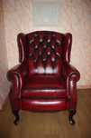poltrona relaxante chesterfield
