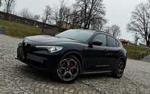 Alfa Romeo Stelvio 4x4/podgrzewana kierownica/radary/niski oryginalny pzebieg/zadbany