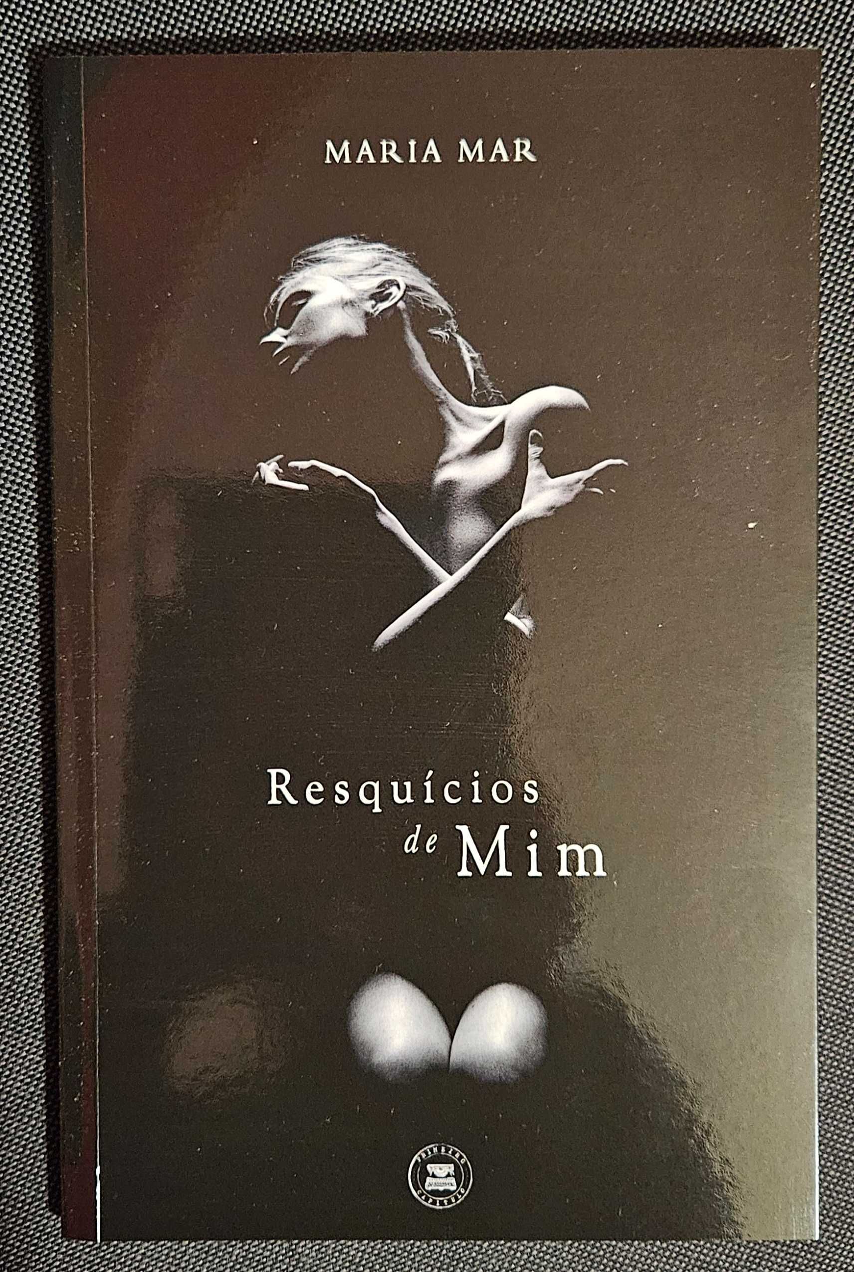 Livro de poesia "Resquicios de mim"