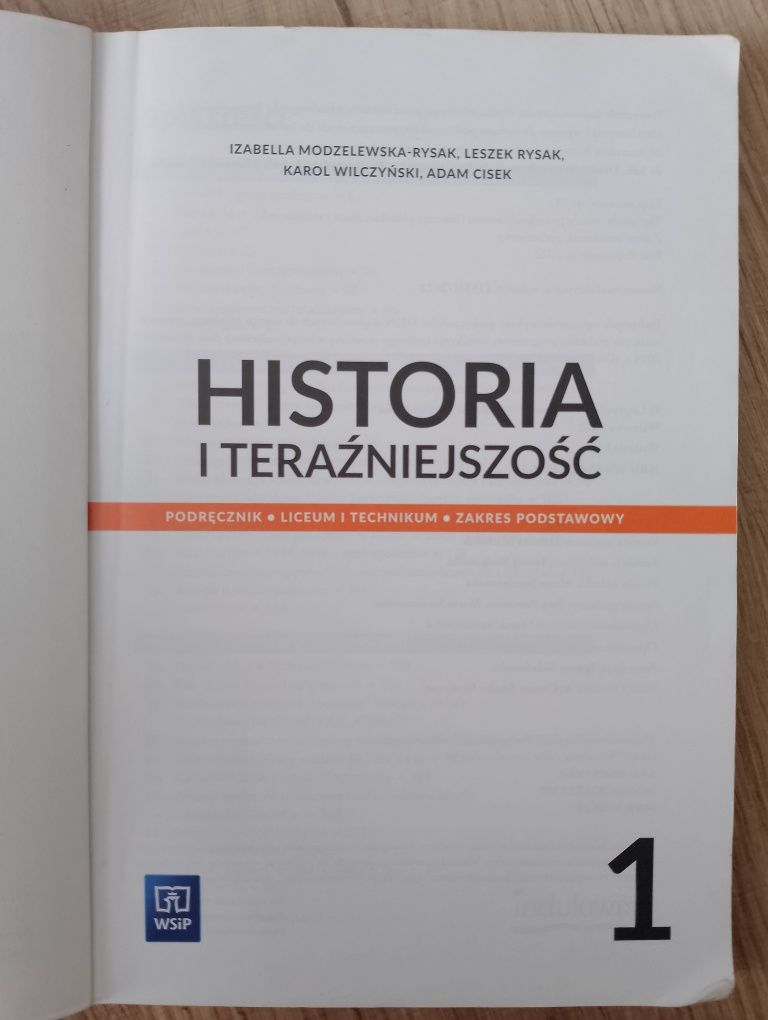 Podręcznik - Historia i teraźniejszość 1
