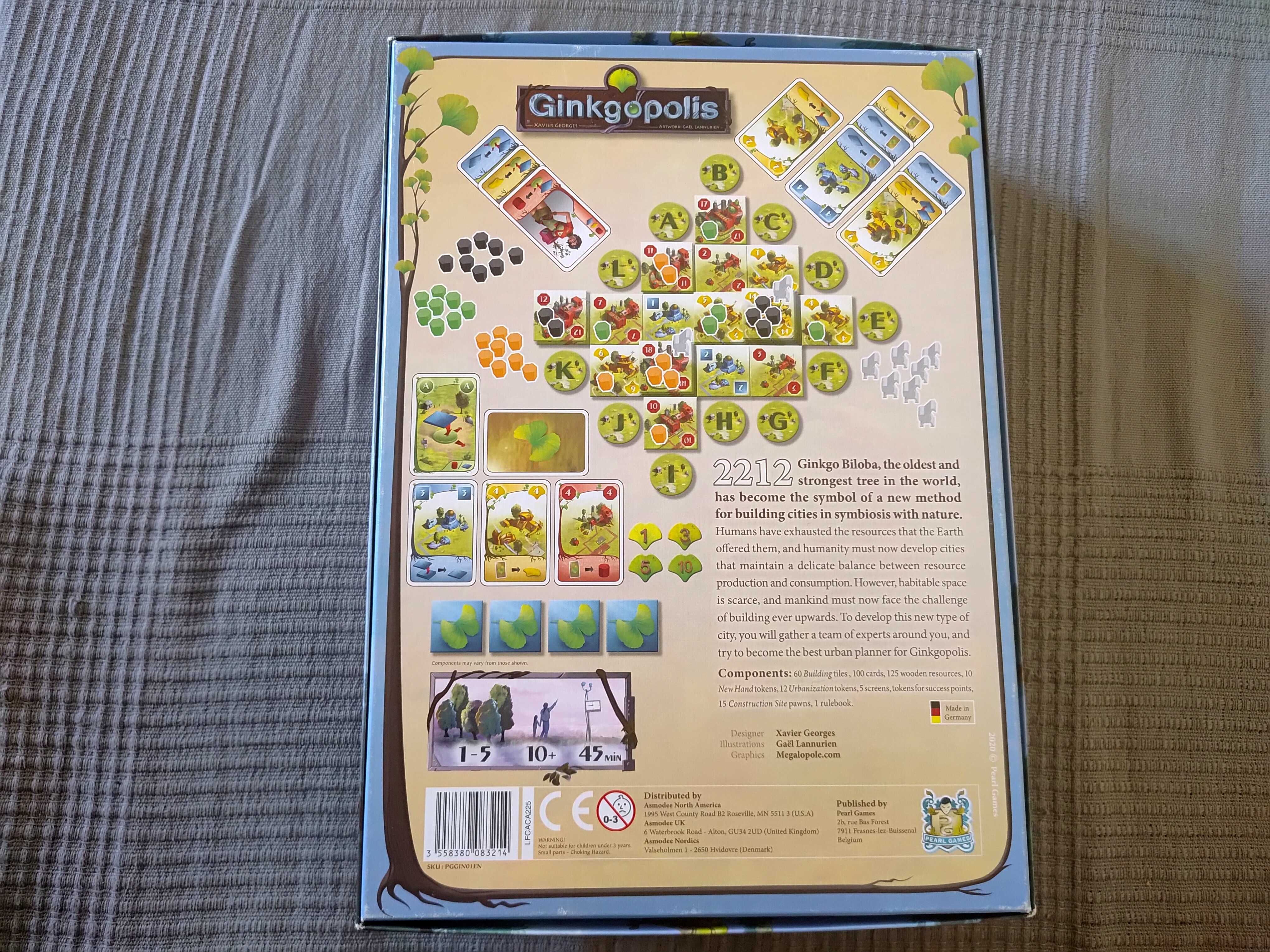 Ginkgopolis (wersja EN) + gratisy: pojemniki, worek, koszulki!