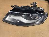 LAMPA PRZÓD LEWA XENON LED AUDI A4 S4 B8 088K0941003P KOMPLETNA