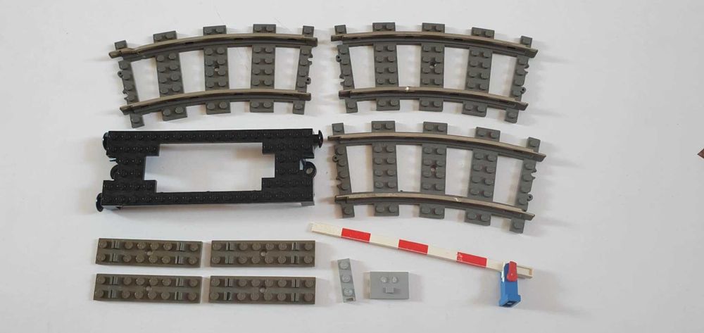 LEGO train, mix, USZKODZONE.
