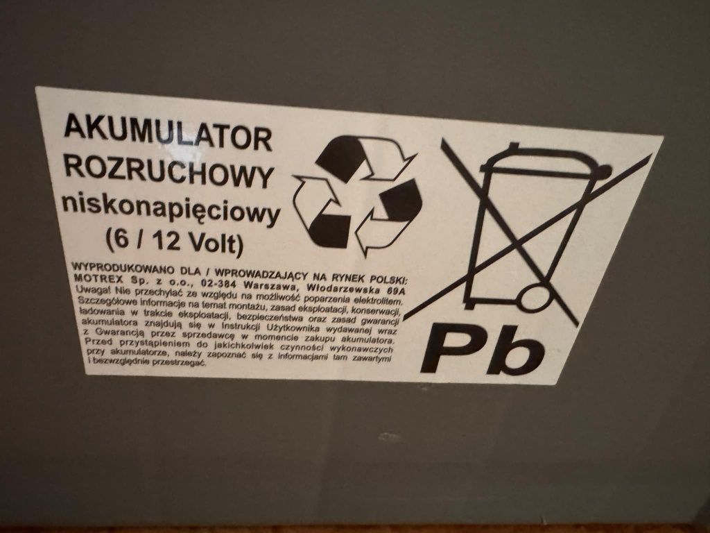 Akumulator GROM MARINE 100Ah 750A M31-DC