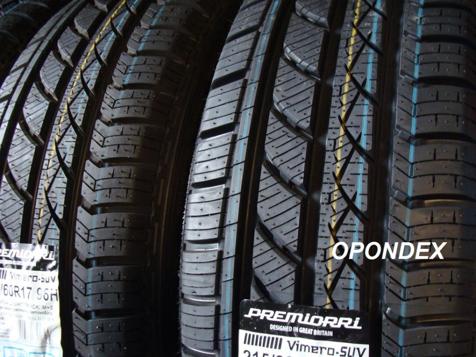 Z EUROPY 225/60R17 Premiorri WYSYŁKA 0 zł 225/60/17 PłockWIELOSEZONOWE