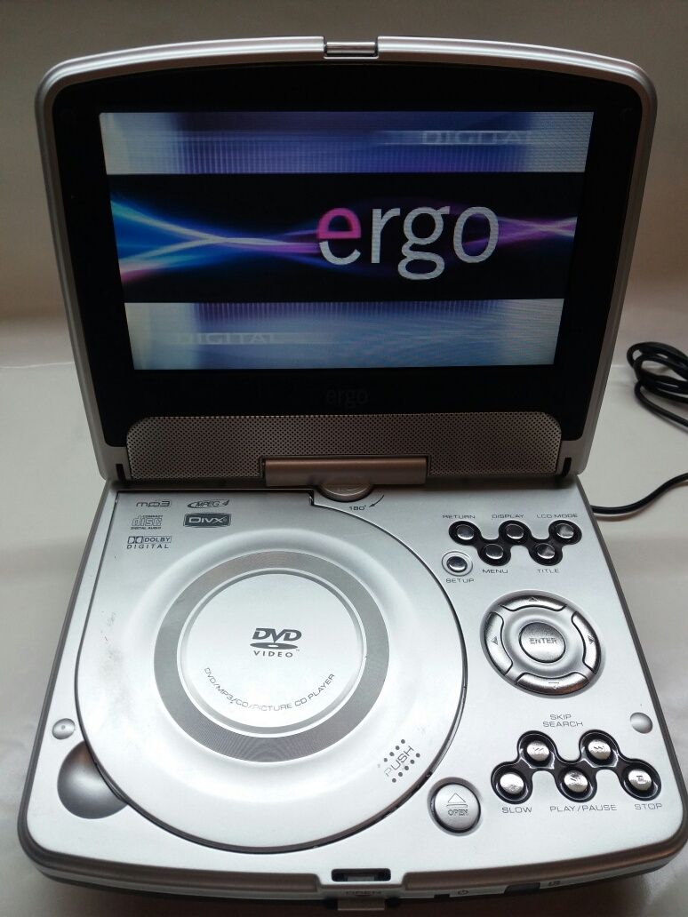 DVD проигрыватель с монитором Ergo