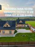Instalacja fotowoltaiczna fotowoltaika 10 kWp magazyn 10 kWh Deye