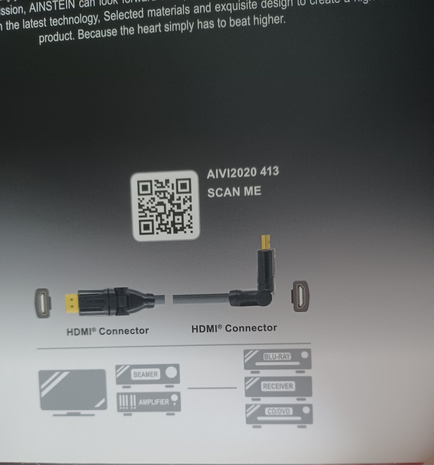 Kabel High-Speed-HDMI ze złączem Ethernet 2m