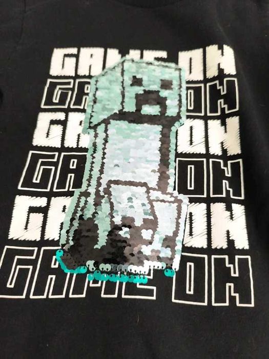 Bluza Minecraft chłopięca r 122